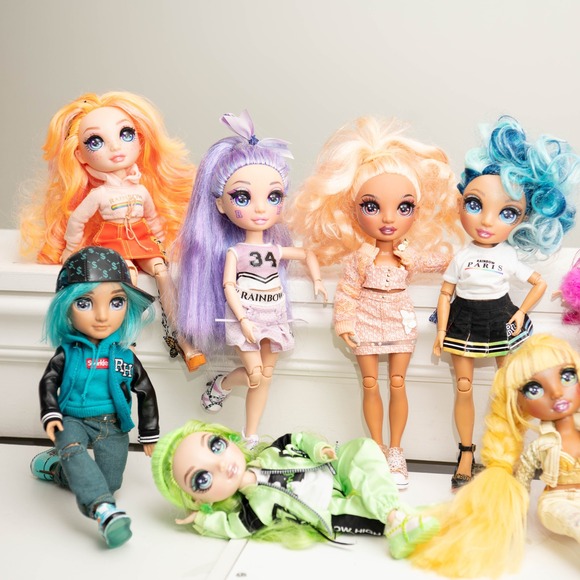 Rainbow High Dolls Lot of 11 : Vibrant Colorful Collection Toys - Picture 3 of 14